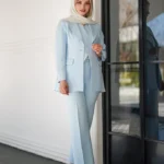 ست کت شلوار جلیقه زنانه مازراتی