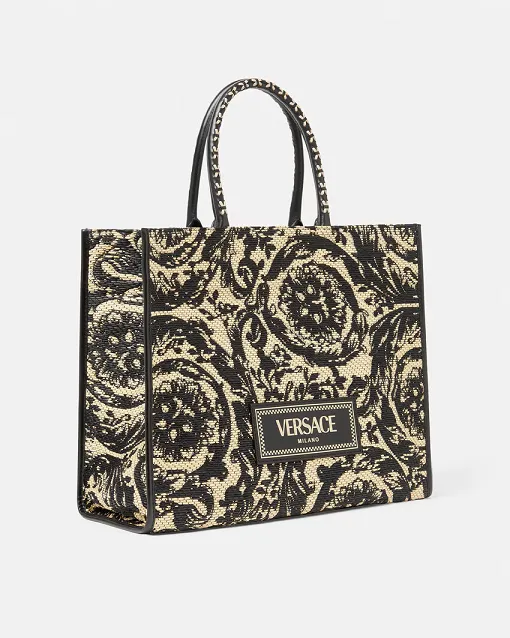 کیف Barocco Athena Raffia Large Tote