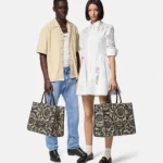 کیف Barocco Athena Raffia Large Tote